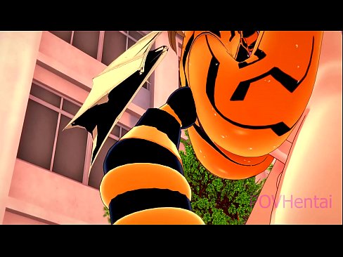 ❤️ Wasp Girl Monster ❤️ စအိုဝှေ့ဗီဒီယို မှာ ငါတို့မှာ